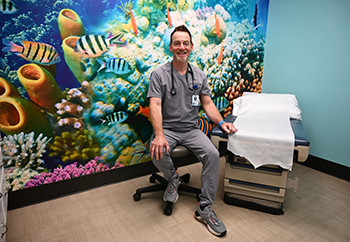Dr. James Mortimer has more than 20 years of experience in pediatric primary care for children, ranging from newborn to adolescentsHead shot of Dr. James Mortimer
