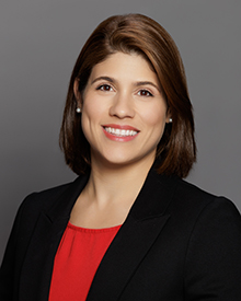 Head shot of female physician Dr. Fabiola Cardozo